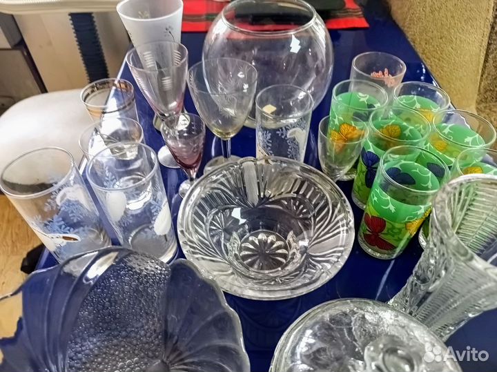 Посуда стекло-хрусталь