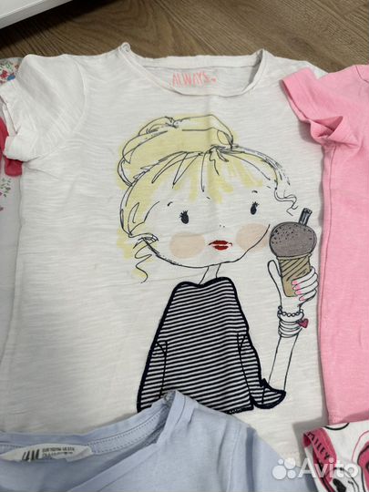 Вещи пакетом на девочку 110