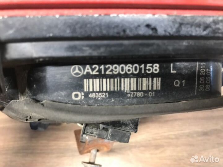 Фонарь задний левый Mercedes-Benz E 200 W212