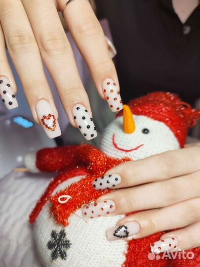 Наращивание ногтей, гель-лак