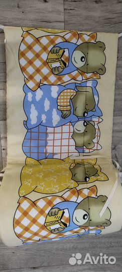 Бортики в кроватку на 4 стороны