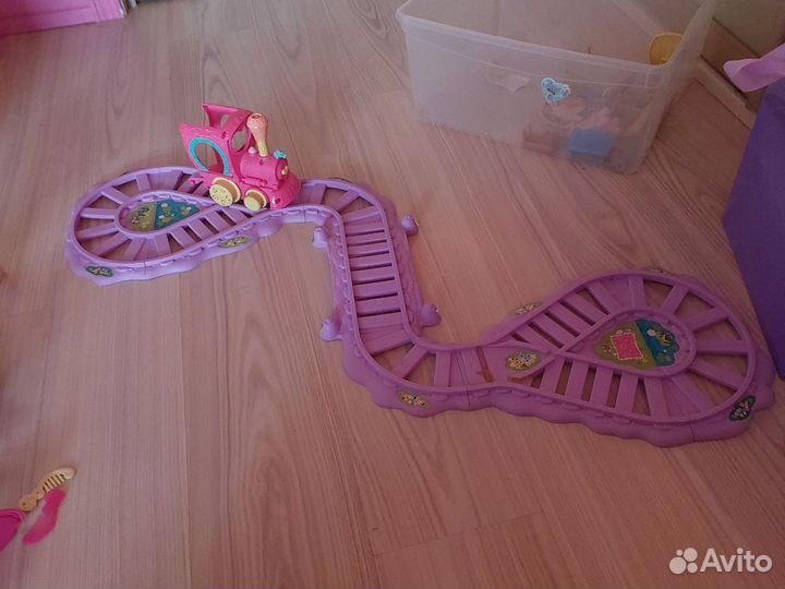 My little pony поезд пинки пай