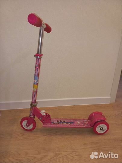Самокат детский двухколесный б/у