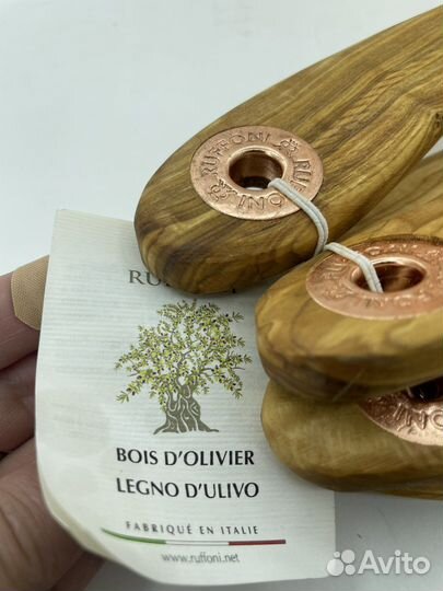 Ruffoni медное ведерко с лопатками для готовки