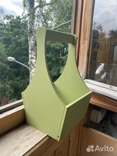 Деревянные кашпо