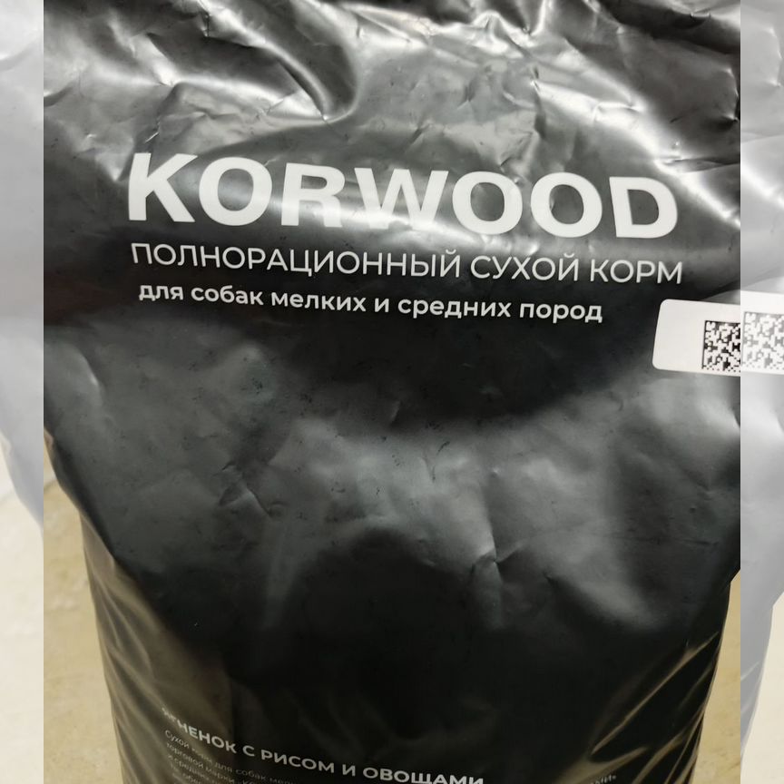 Korwood для мелких и средних пород собак, 5 кг