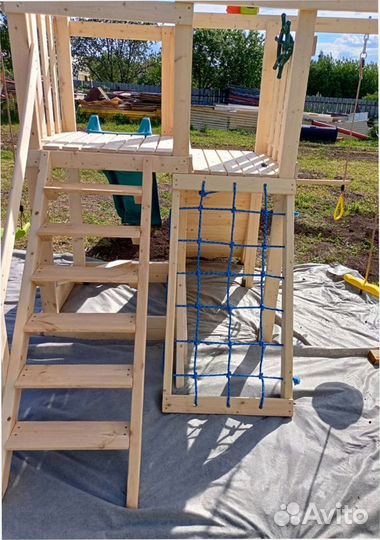 Детский комплекс уличный, площадка