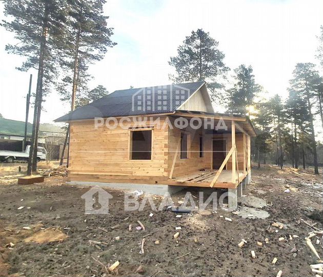 Дом 57 м² на участке 10 сот.