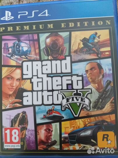 Продам диск PS 4 GTA5