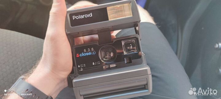 Polaroid 636 closeup