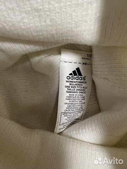 Шапка и перчатки adidas женские