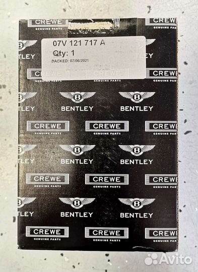 Фильтр масляный Bentley