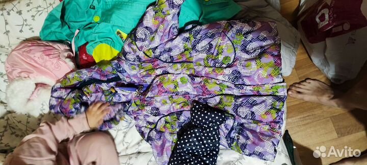 Вещи пакетом от 80 размера на девочку