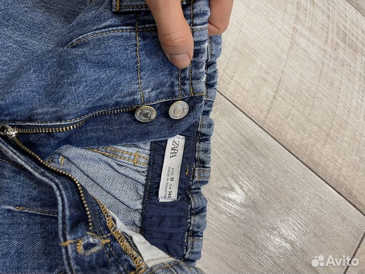 Джинсы Zara для девочки 140