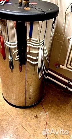 Водонагреватель косвенник бойлер нагрева 100л наст