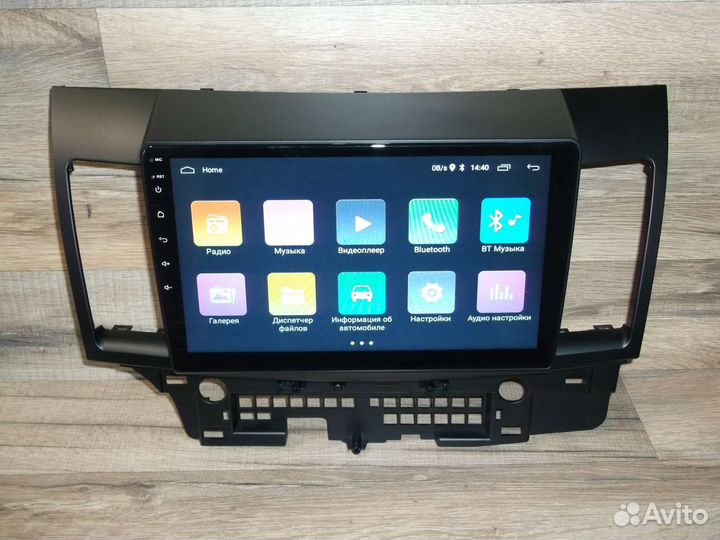 Магнитола 2DIN Mitsubishi Lancer X Android GPS