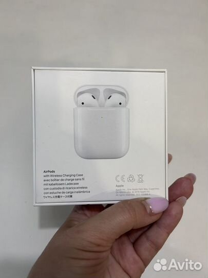 Беспроводные наушники apple airpods 2