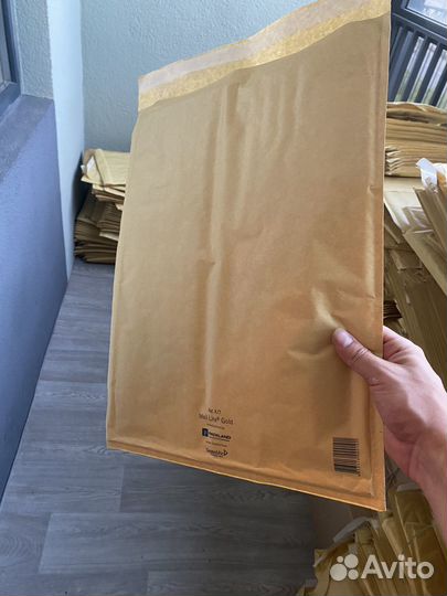 Почтовые крафт пакеты и коробки