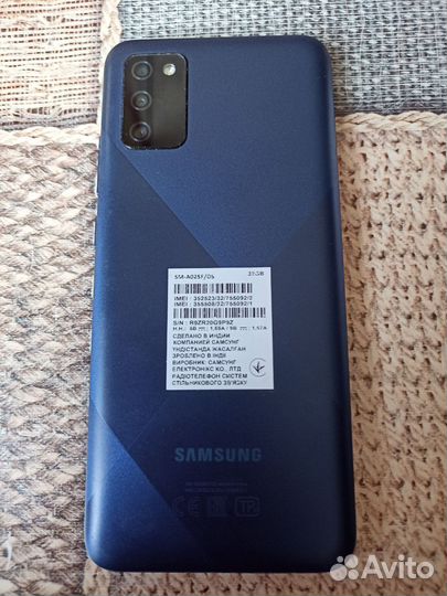 Samsung Galaxy A02, 4/32 ГБ