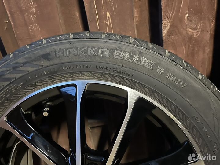 Диски R17 Qashqai Шины nokian tyres hakka blue 2