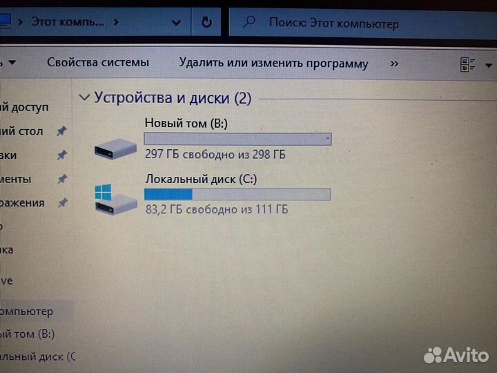 Ноутбук dell / 15 LCD 4Gb ram SSD Winb10