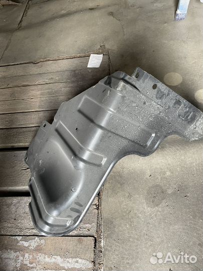 Пыльник двигателя шевроле авео т 250