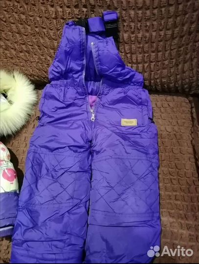 Зимний костюм для девочки