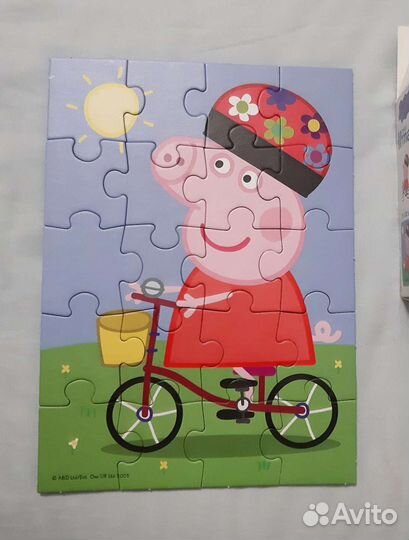 Пазл Свинка Пеппа Peppa Pig, 20 деталей, Trefl