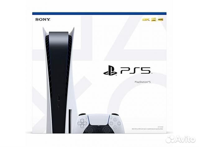 Sony PlayStation 5 825GB White/Black - Новый