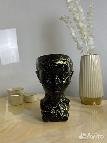 Декоративная статуэтка африканка декор для дома