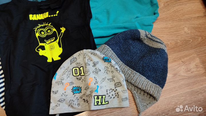2 пакета вещей на мальчика 98 - 104 см
