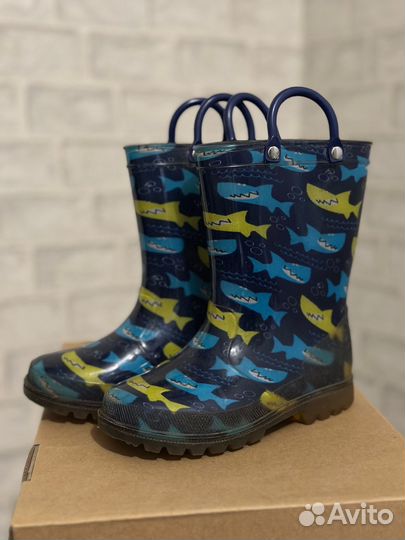 Резиновые сапоги детские 27