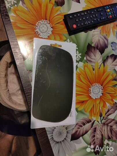 Cтекло левого зеркала audi