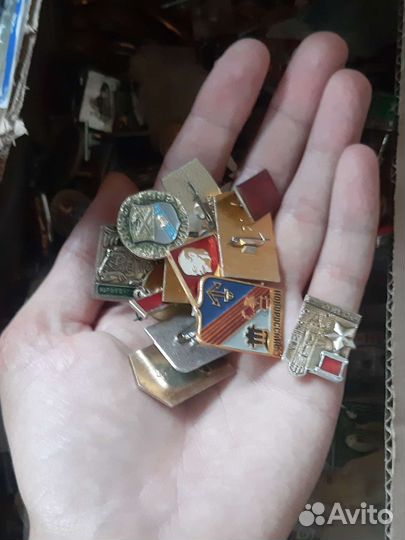 Значки СССР 500шт