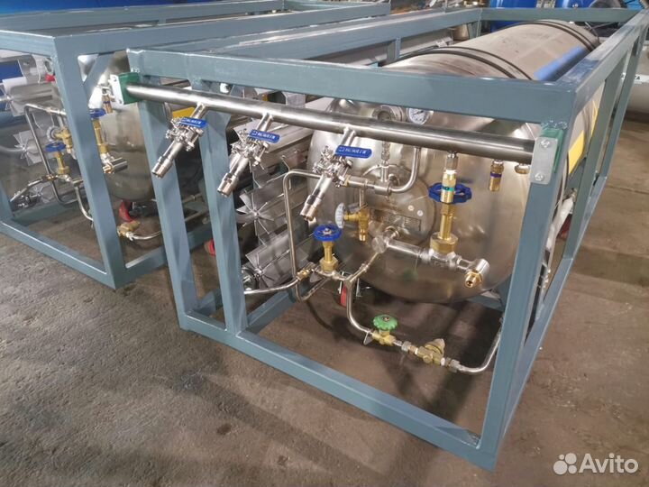 Криоцилиндры и газификаторы различных конфигураций