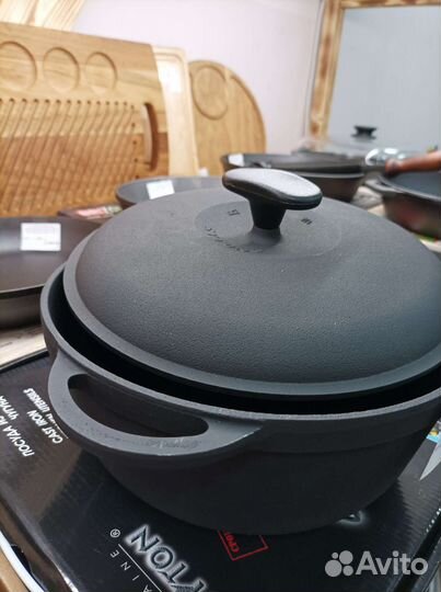 Кастрюля чугун 3л