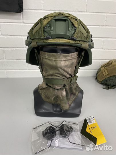 Военные товары: Шлем + чехол и балаклава