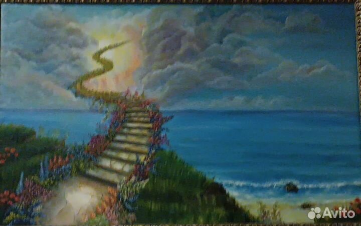 Картина маслом на холсте большая