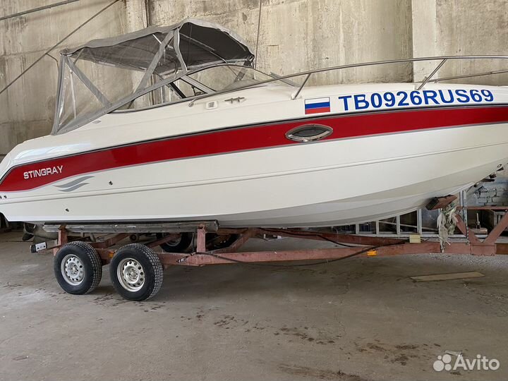 Круизный катер stingray 24CS +трейлер с птс