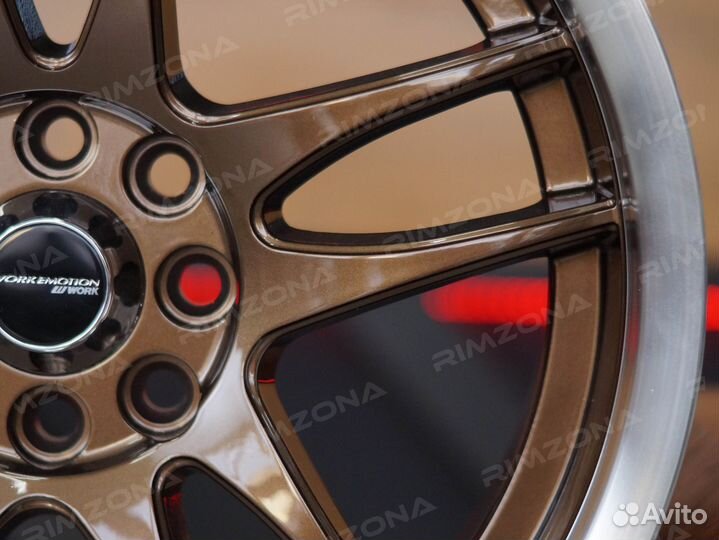 Литые диски work R17 для Volkswagen. Рассрочка