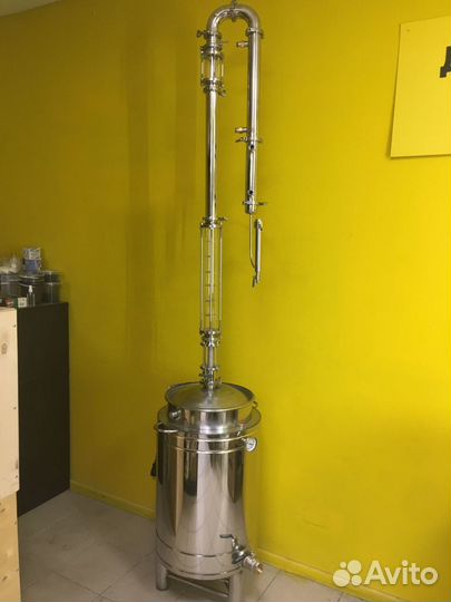 Непрерывная бражная колонна 