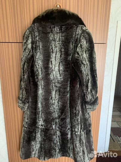Шуба мутоновая 62 размер