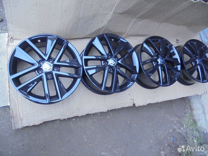 Литые диски Skoda Rapid Clubber 6j r16 ET40 5х100