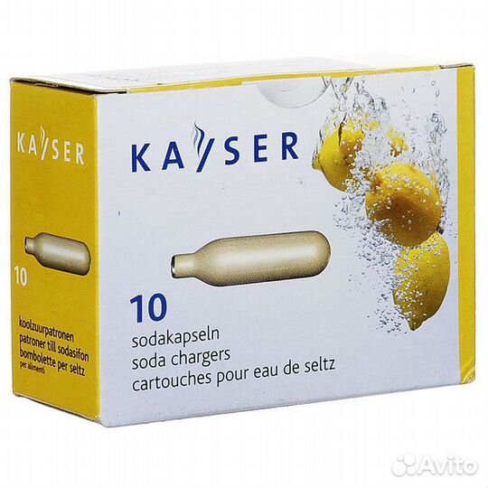 Баллончик д/сифона д/газирования воды CO2