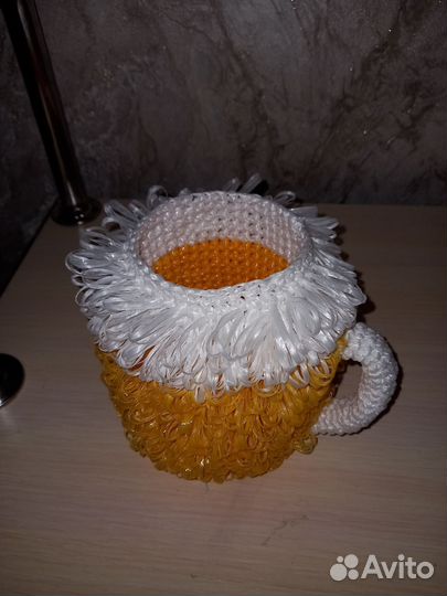 Мочалка ручной работы