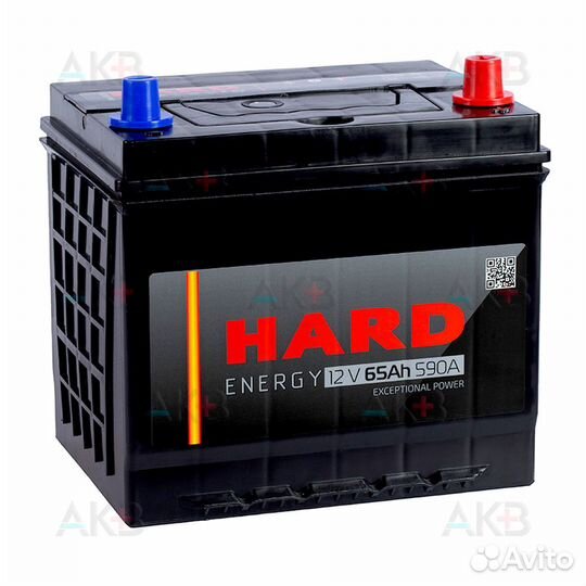 Аккумулятор автомобильный hard Asia 75D23L 65 Ач 5