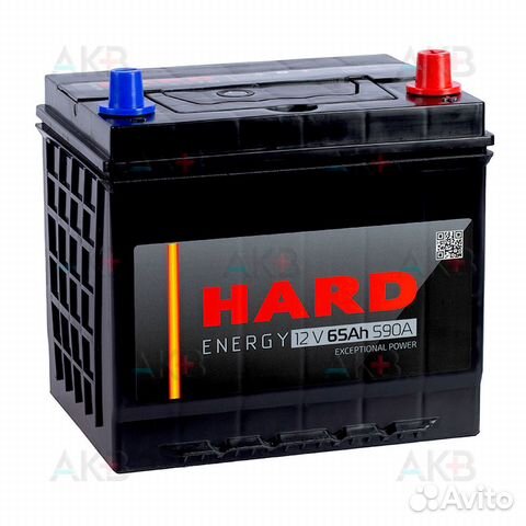 Аккумулятор автомобильный hard Asia 75D23L 65 Ач 5