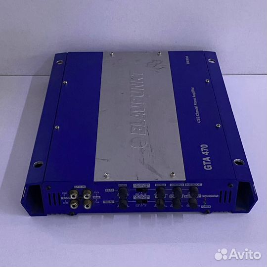 Автомобильный усилитель Blaupunkt GTA 470