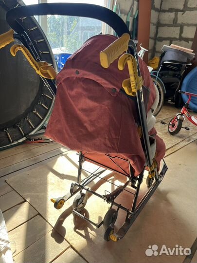 Детские санки коляска nika kids