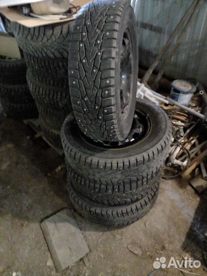 Комплект зимних колес в сборе
